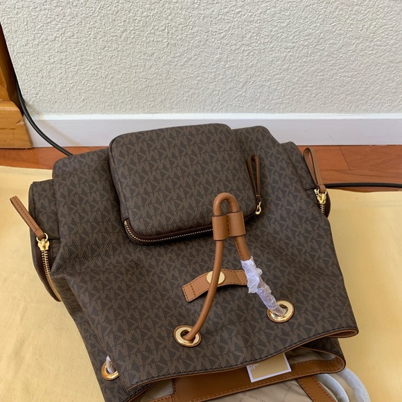 Michael Kors Bags 448 Nwt Michael Kors Abbey Large Cargo Backpack